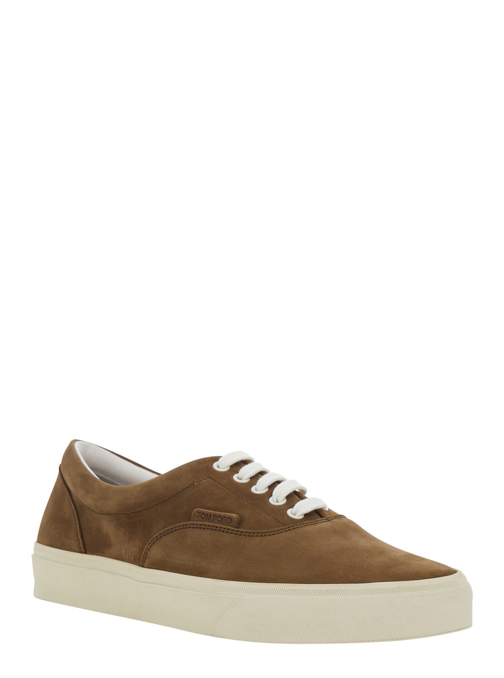 Brown Jude Sneakers With Nubuck For Men