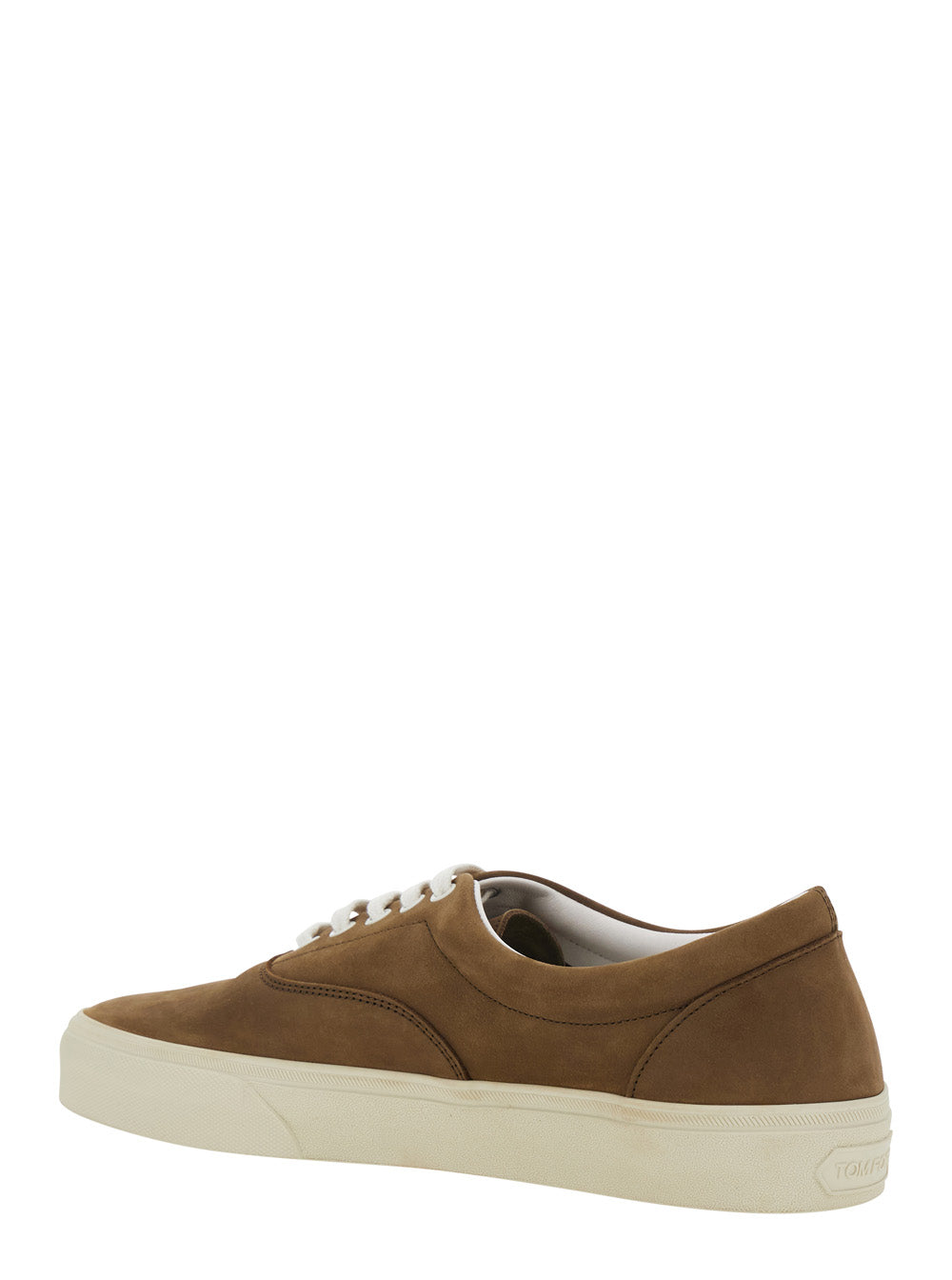 Brown Jude Sneakers With Nubuck For Men