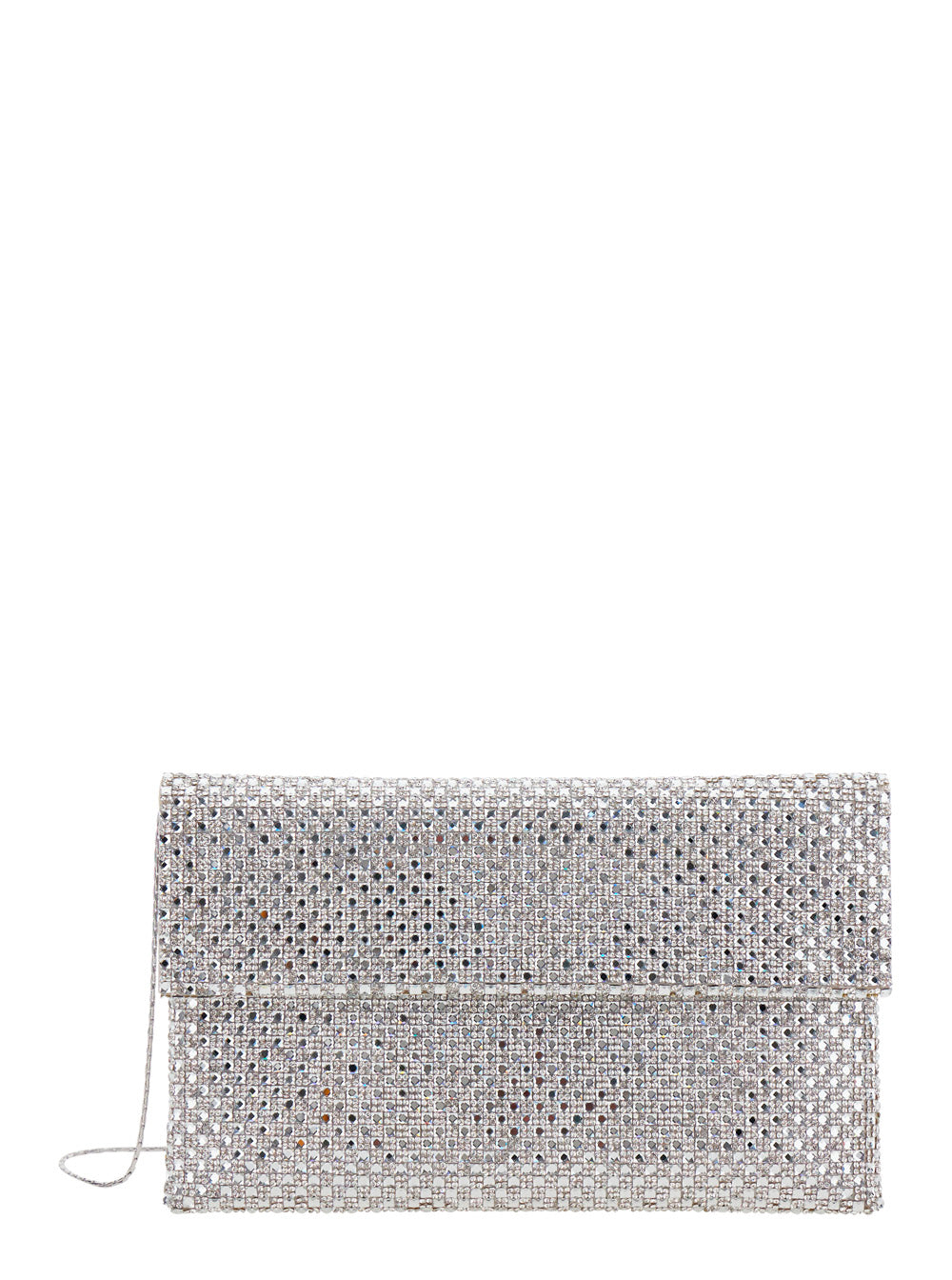 Handbag Morna Crystal with Details in Metallic Leather for Women Hand Bags