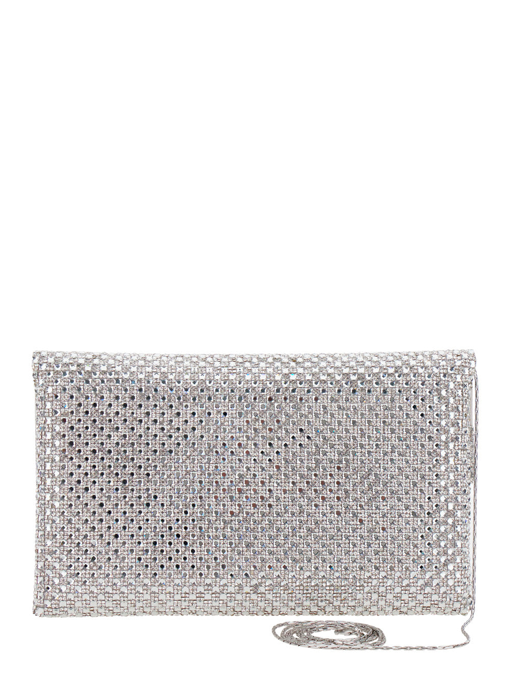 Handbag Morna Crystal with Details in Metallic Leather for Women Hand Bags
