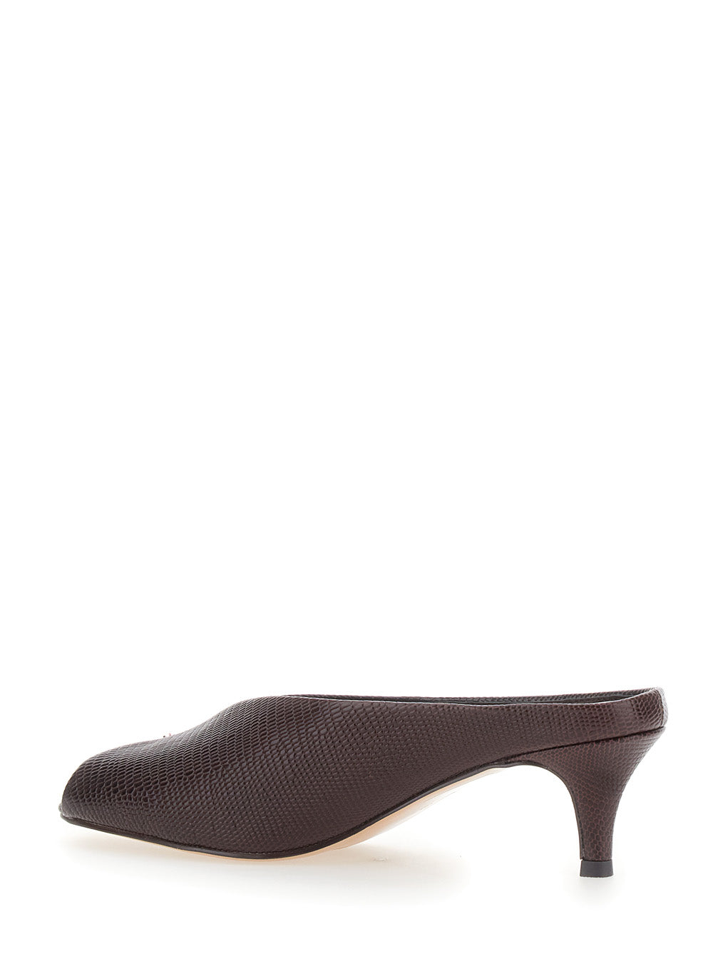 Heels Characterized By An Elegant Design And A Brown Leather Sole For Women Flat Shoes