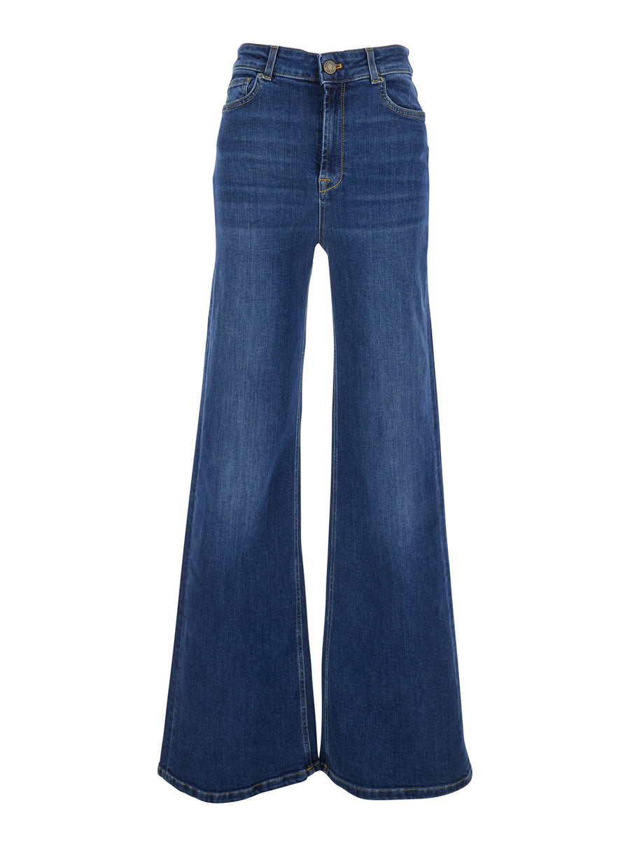 Jeans Blue Denim Cotton