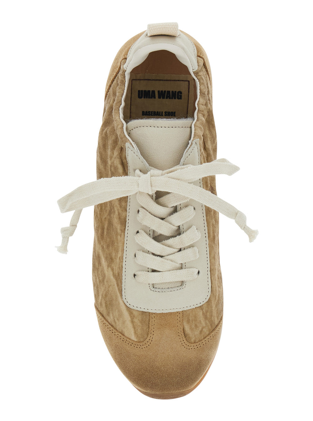 Beige Sneakers Viscose Labradorite Linen