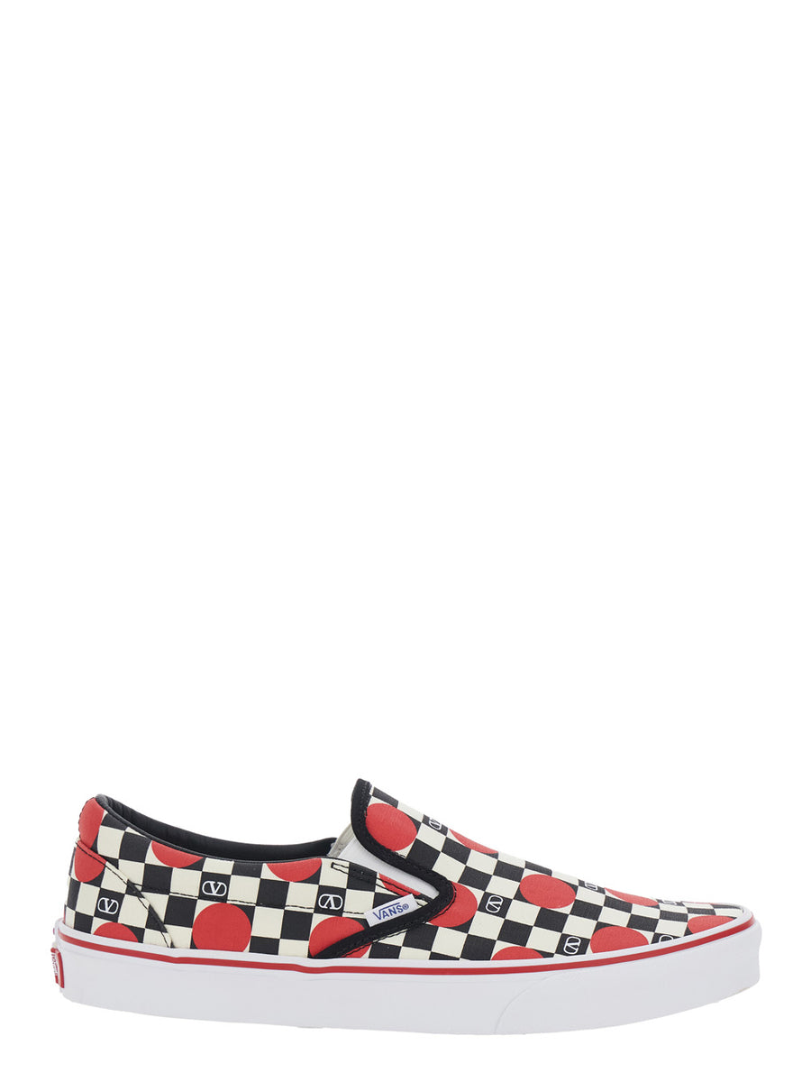 Low Top Sneaker Multicolour Cotton Trainers