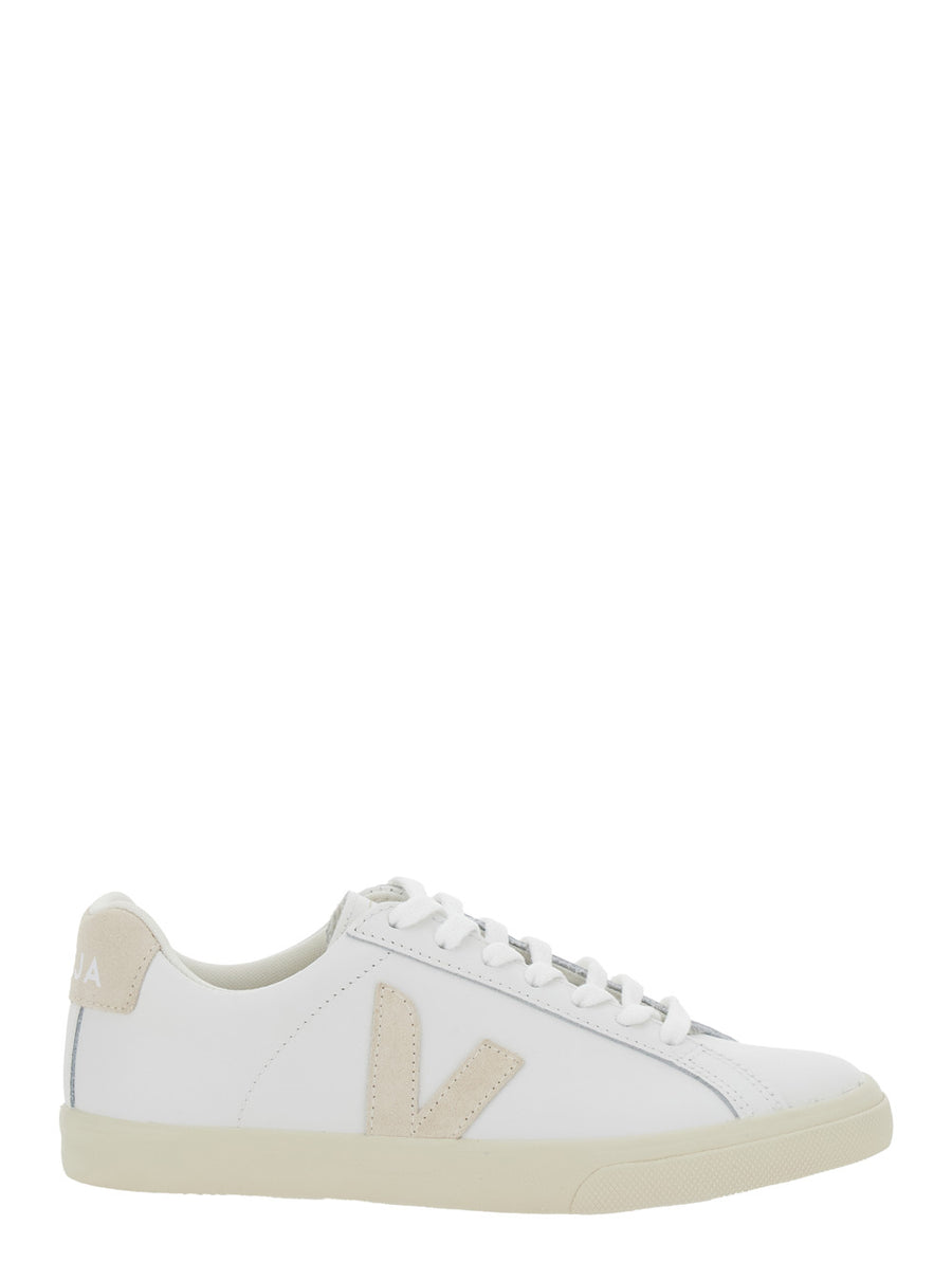 Low Sneakers Esplar White Leather Trainers