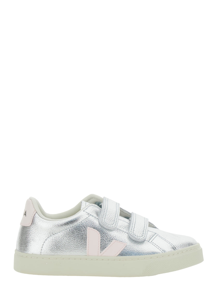 Sneakers Esplar Metallic Leather Organic Traced Trainers
