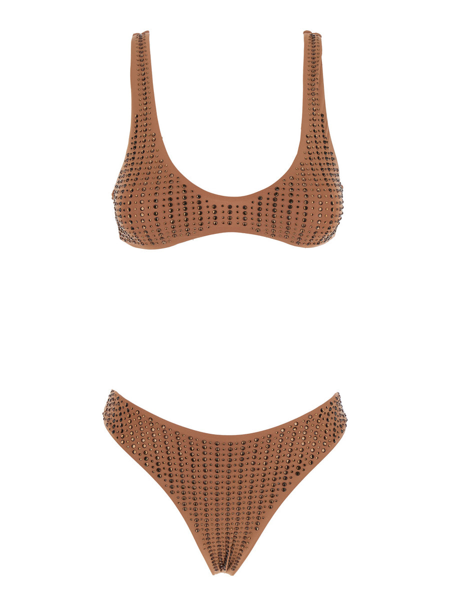 Bikini Sbambato Brown Swimwear