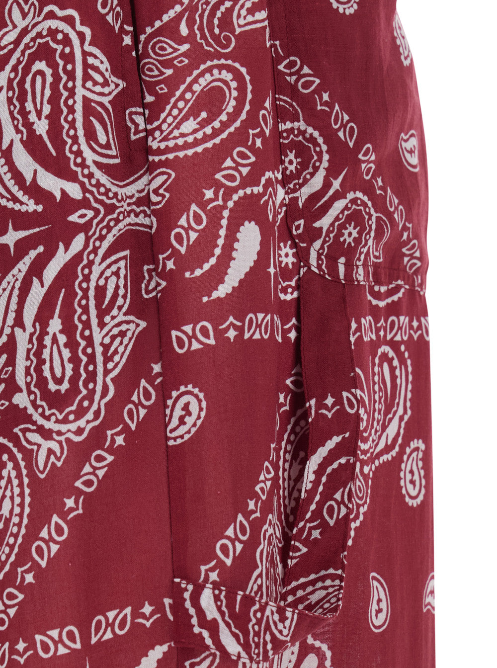 Multicolor Wide Leg Pants With All-Over Print For Women Trousers
