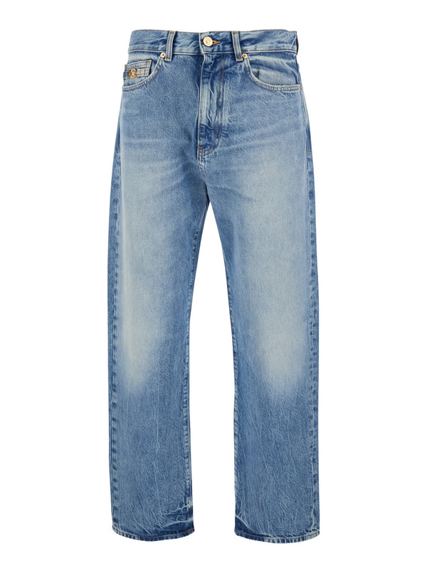 Denim Jeans Light Blue Cotton