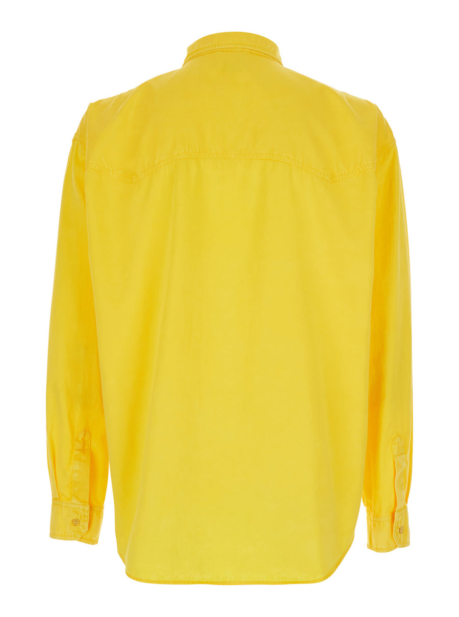 Shirt Yellow Cotton