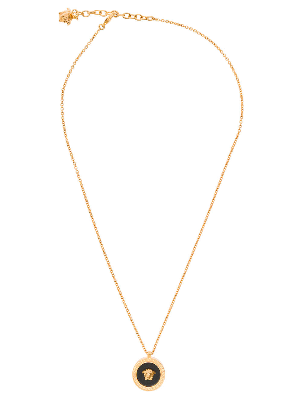 Medusa Head Pendant Necklace in Gold Metal for Men Metallic Necklaces
