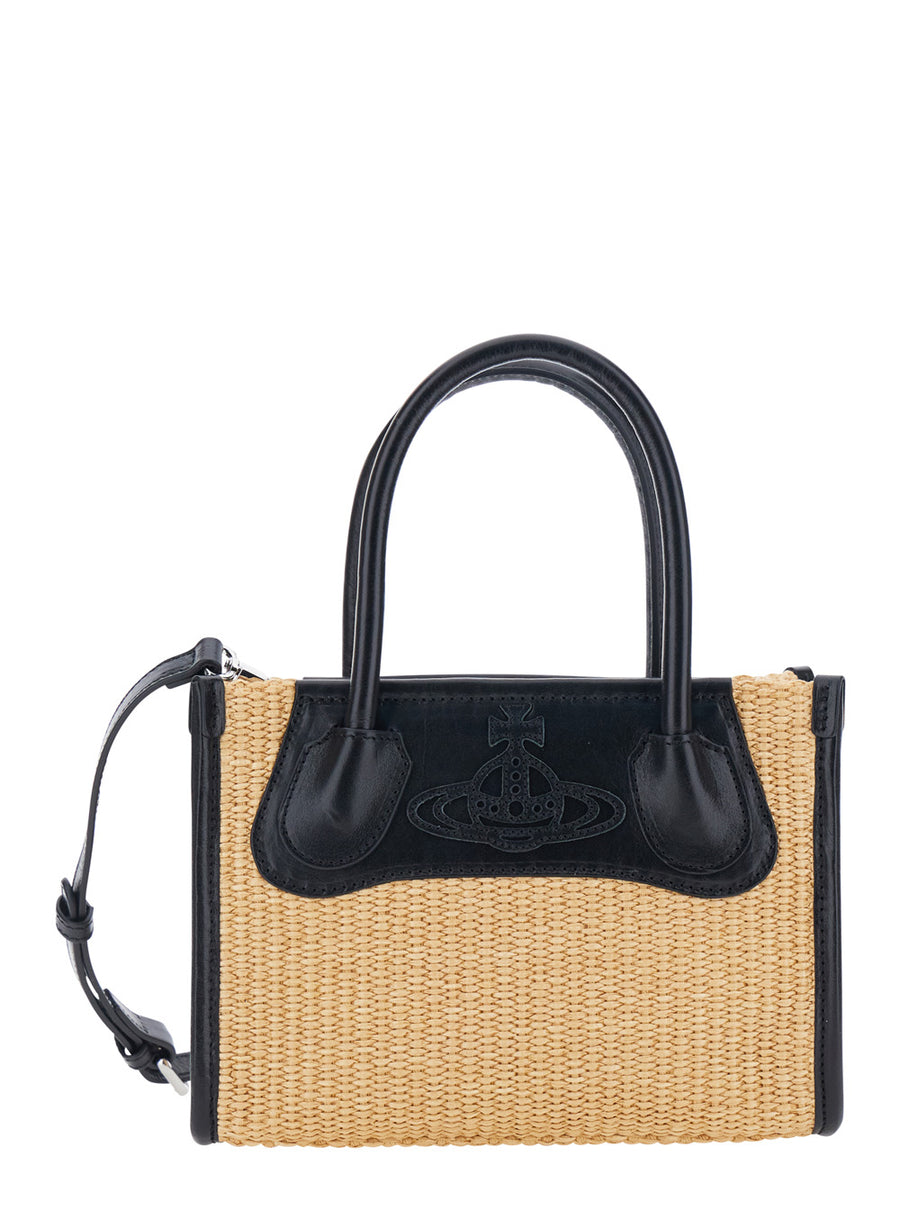 Handbag Troy Beige Cotton Handbags