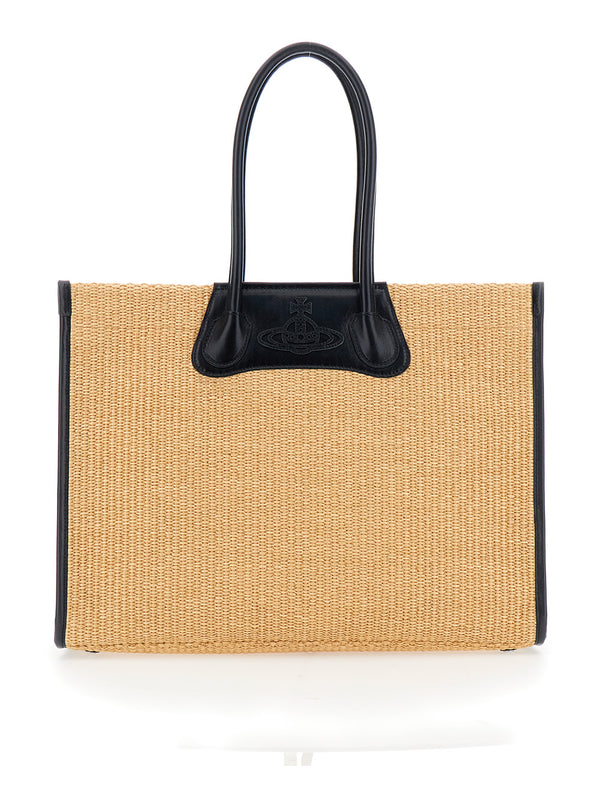 Tote Bag Troy Beige Cotton Handbags
