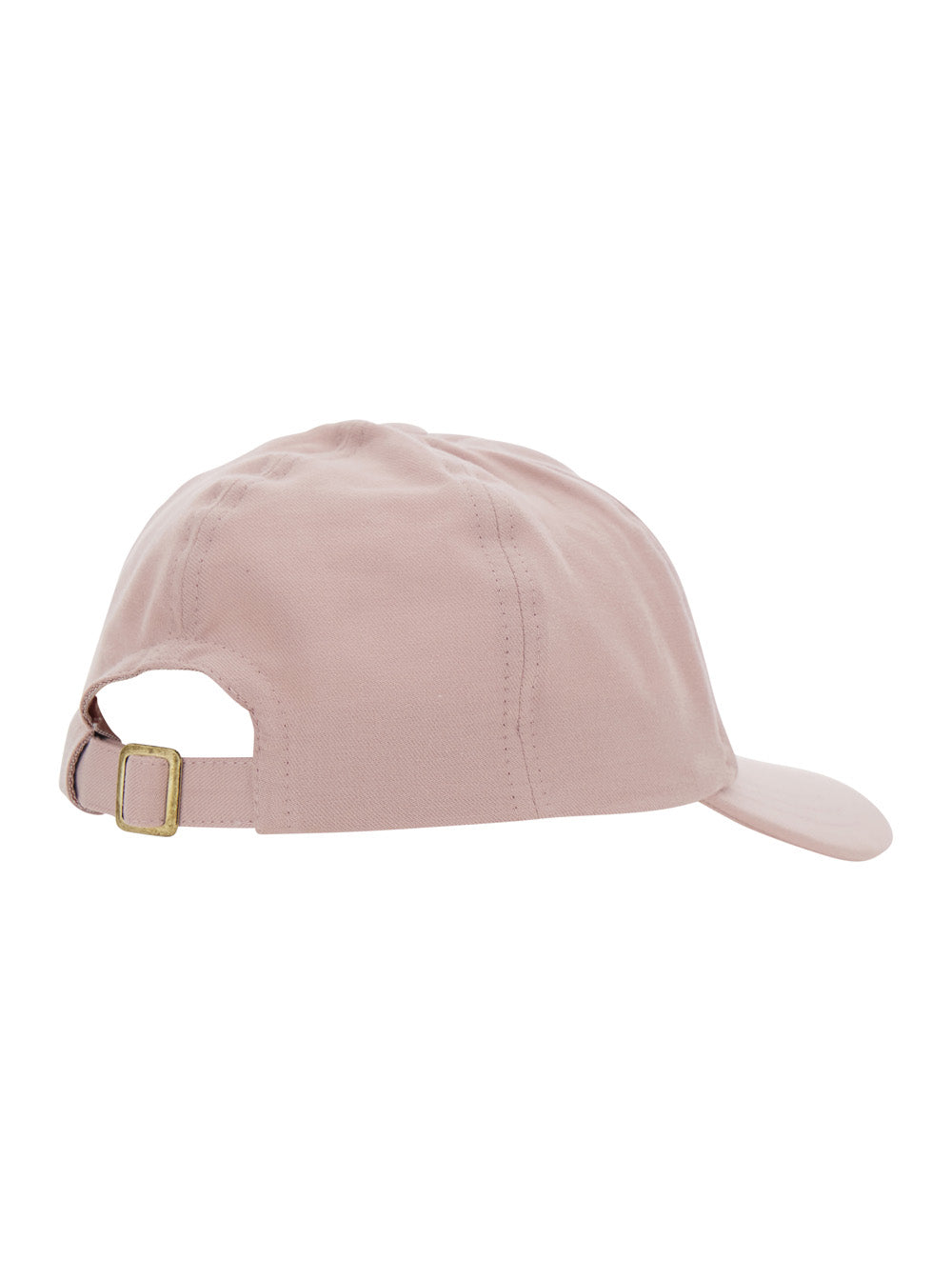 pink Baseball cap with curved visor and Logo in cotton woman Hats Gloves
