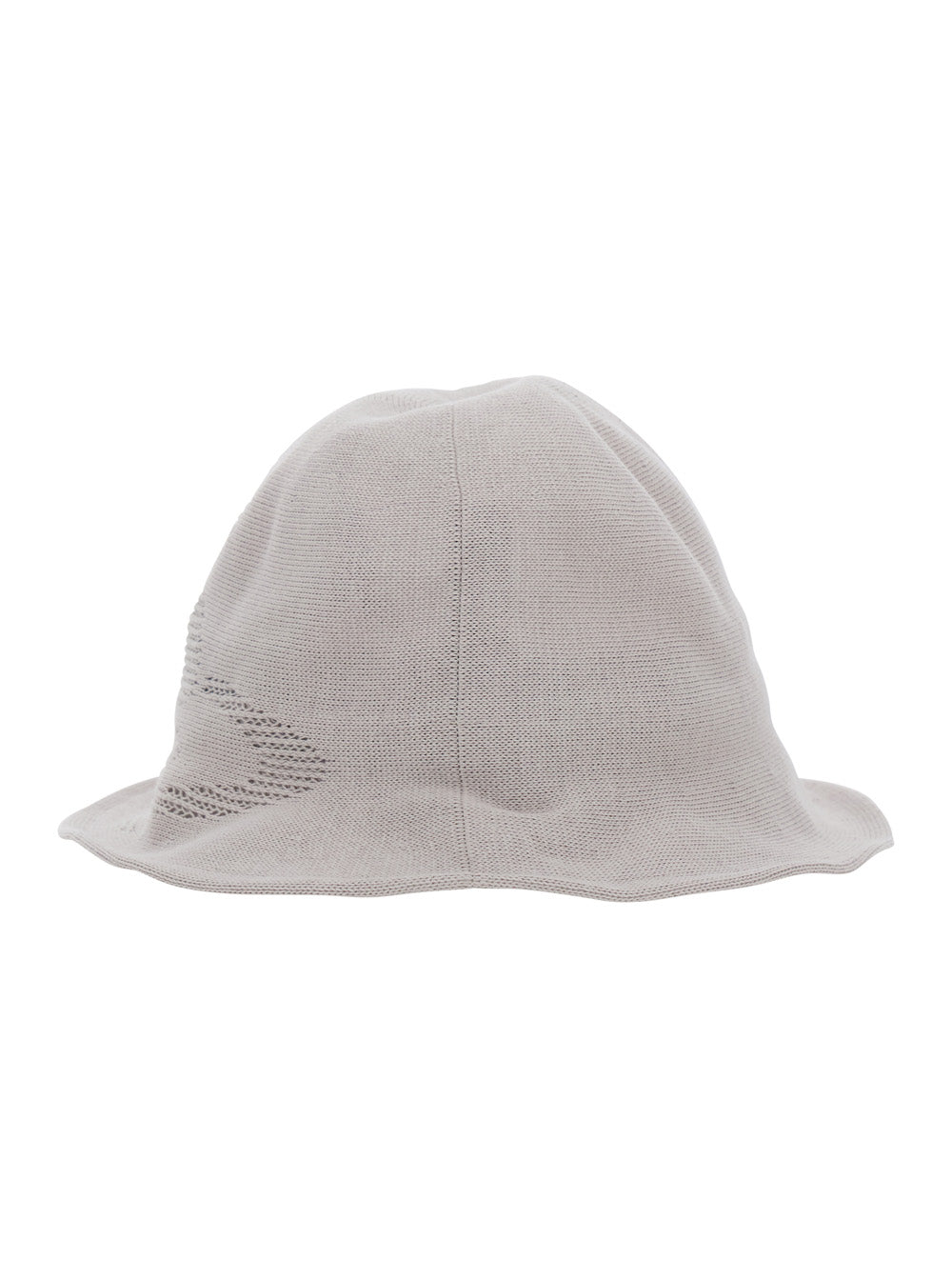 Hat Thermo Bucket Gray With Tech Fabric Logo Detail For Women Grey Polyester Cotton And Gloves