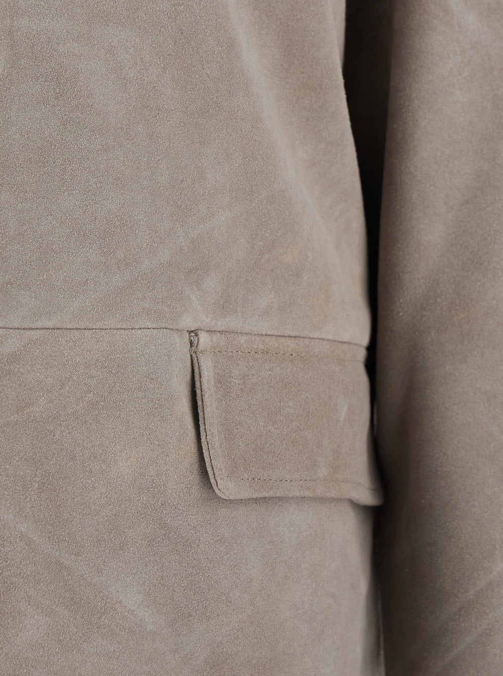 Rockridge Jacket Grey with Classic Collar and Leather Zip Closure for Men Outerwear