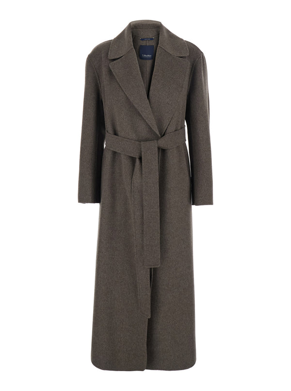 Coat Luna Brown Wool Virgin