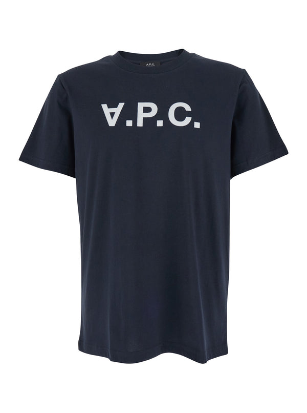 T-Shirt Blue Cotton Organic T-shirts