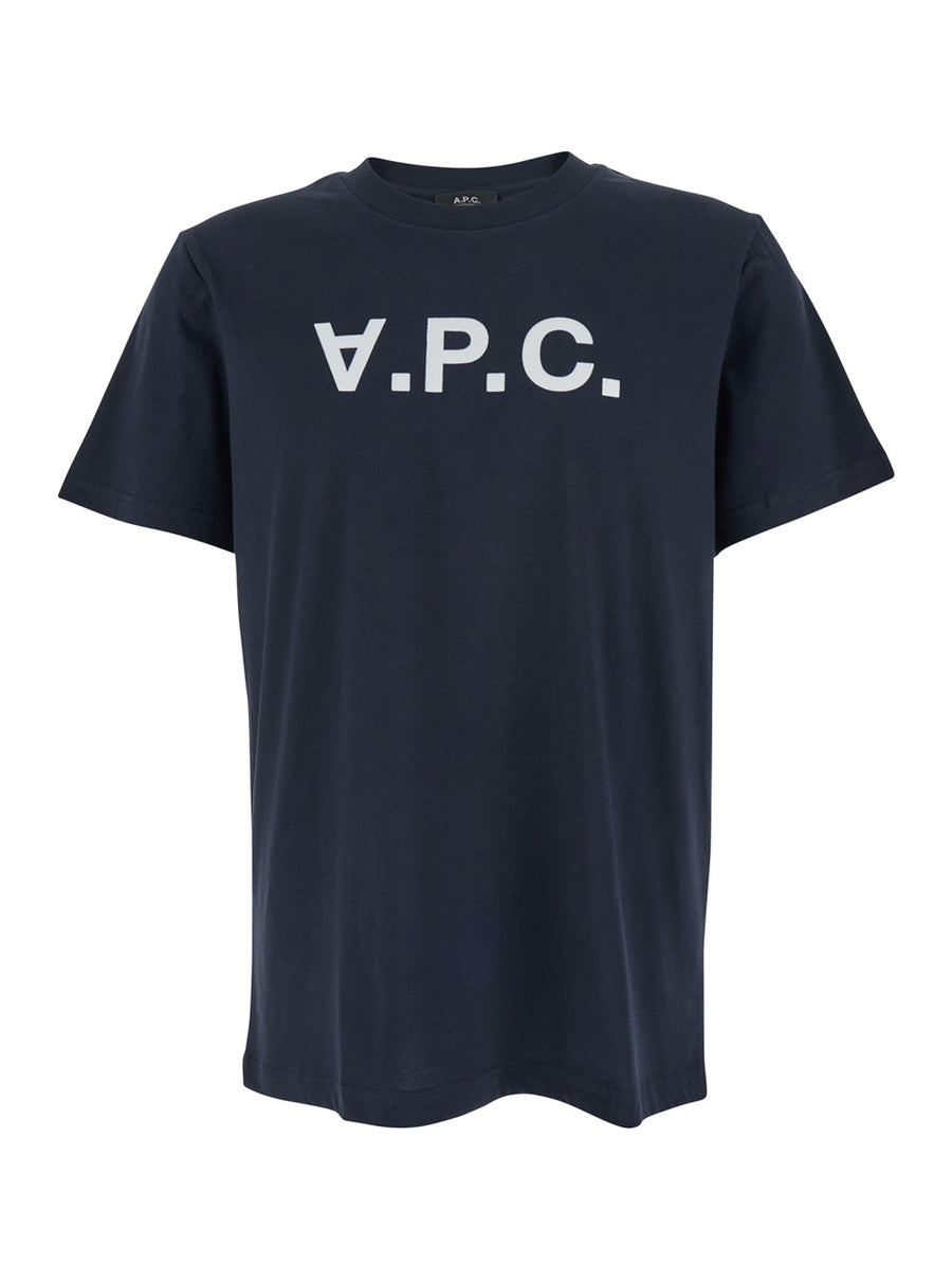 T-Shirt Blue Cotton Organic T-shirts