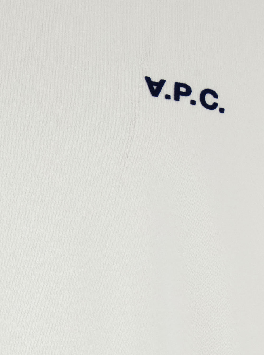 White Crew Neck T-Shirt with Embroidered Logo on the Front in Cotton Man Biological Tshirts And Polo Shirts