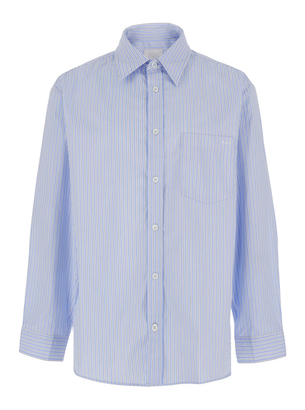 Shirt Light Blue Cotton