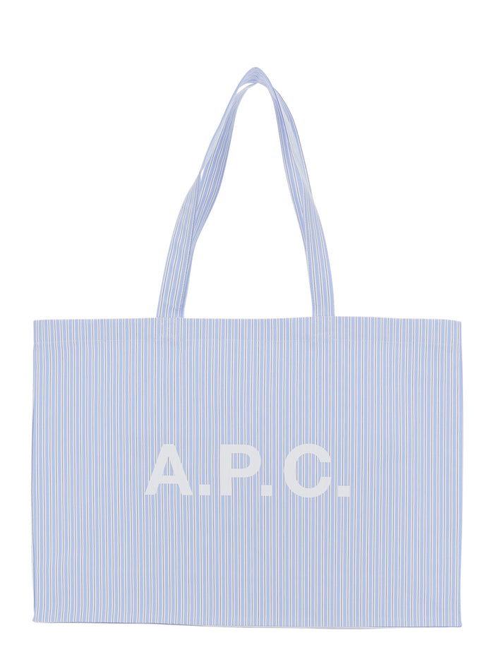 Shopping Diane 2.0 Blue - Cotton Tote Bag Light