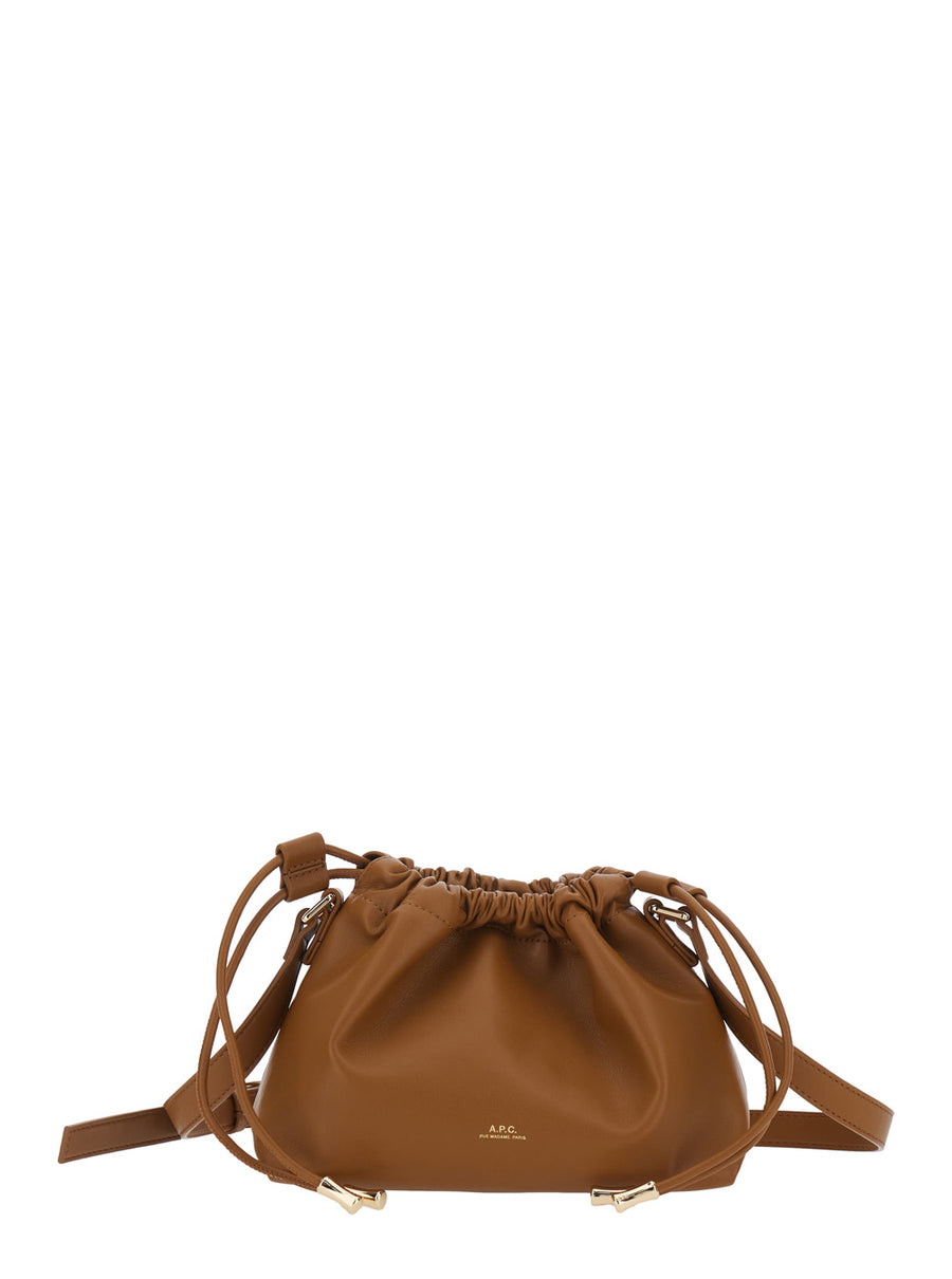 Crossbody Bag Ninon Mini Brown Polyurethane Shoulder