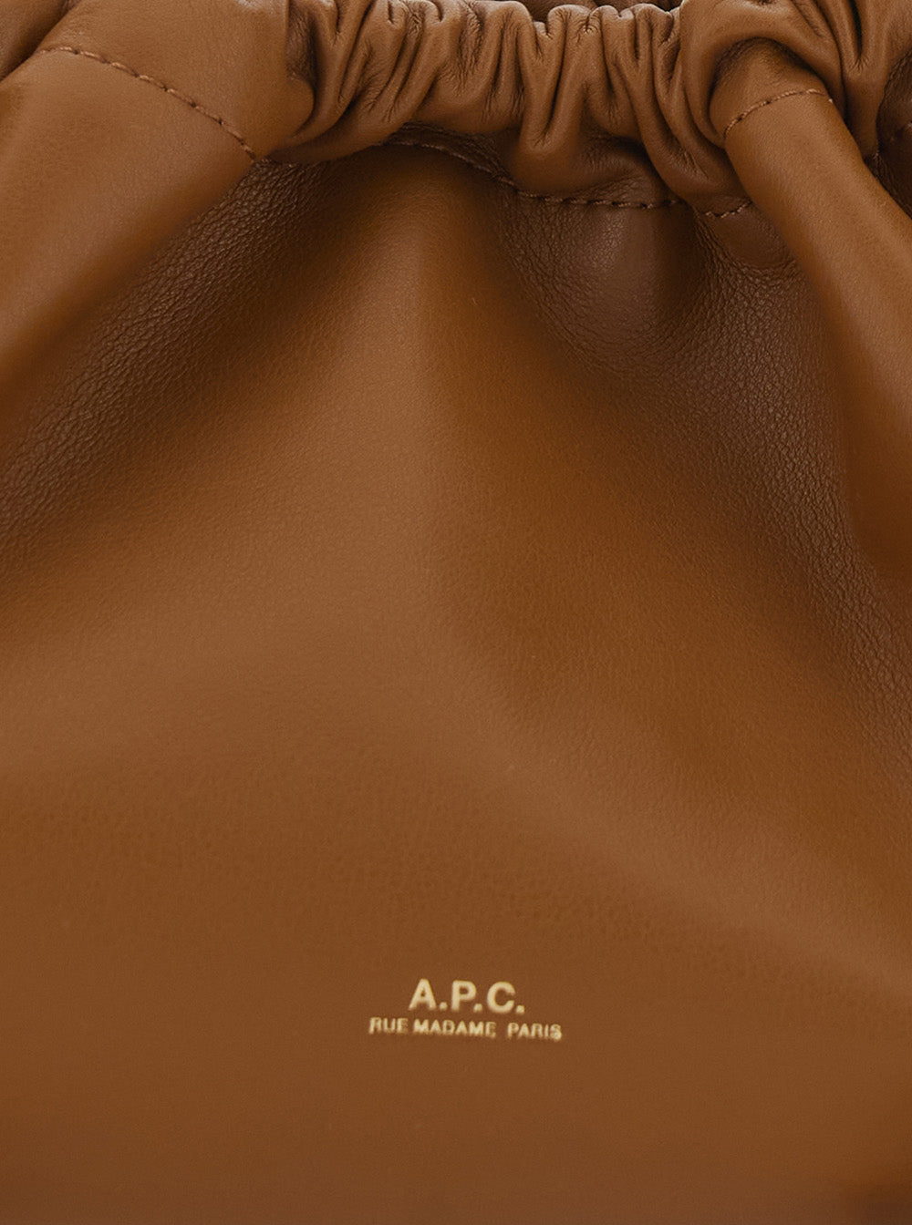 Ninon Mini Brown Crossbody Bag With Engraved Logo On The Front And Adjustable Strap Ecoleather Woman