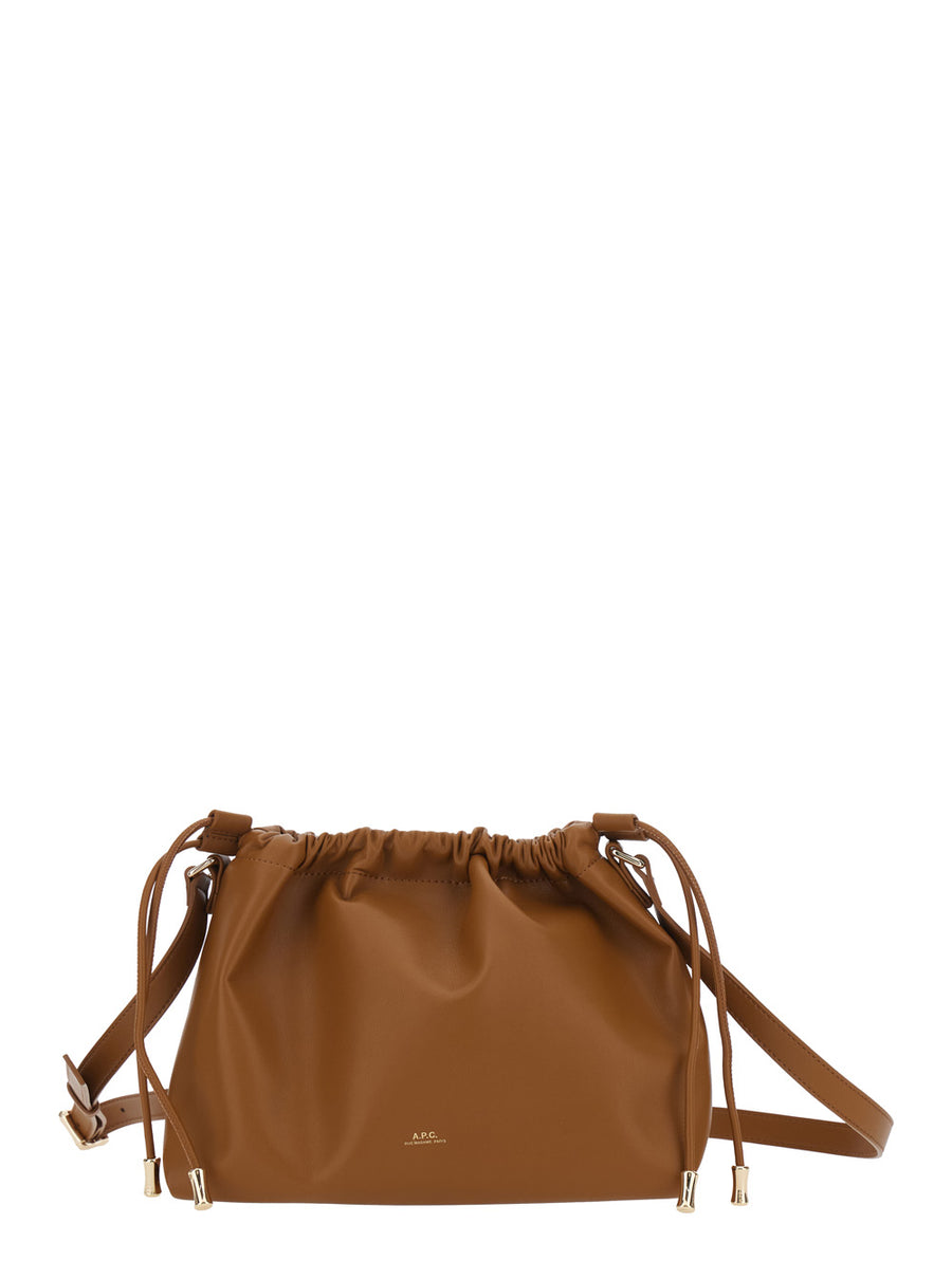 Crossbody Bag Ninon Brown Ecoleather Polyurethane Shoulder