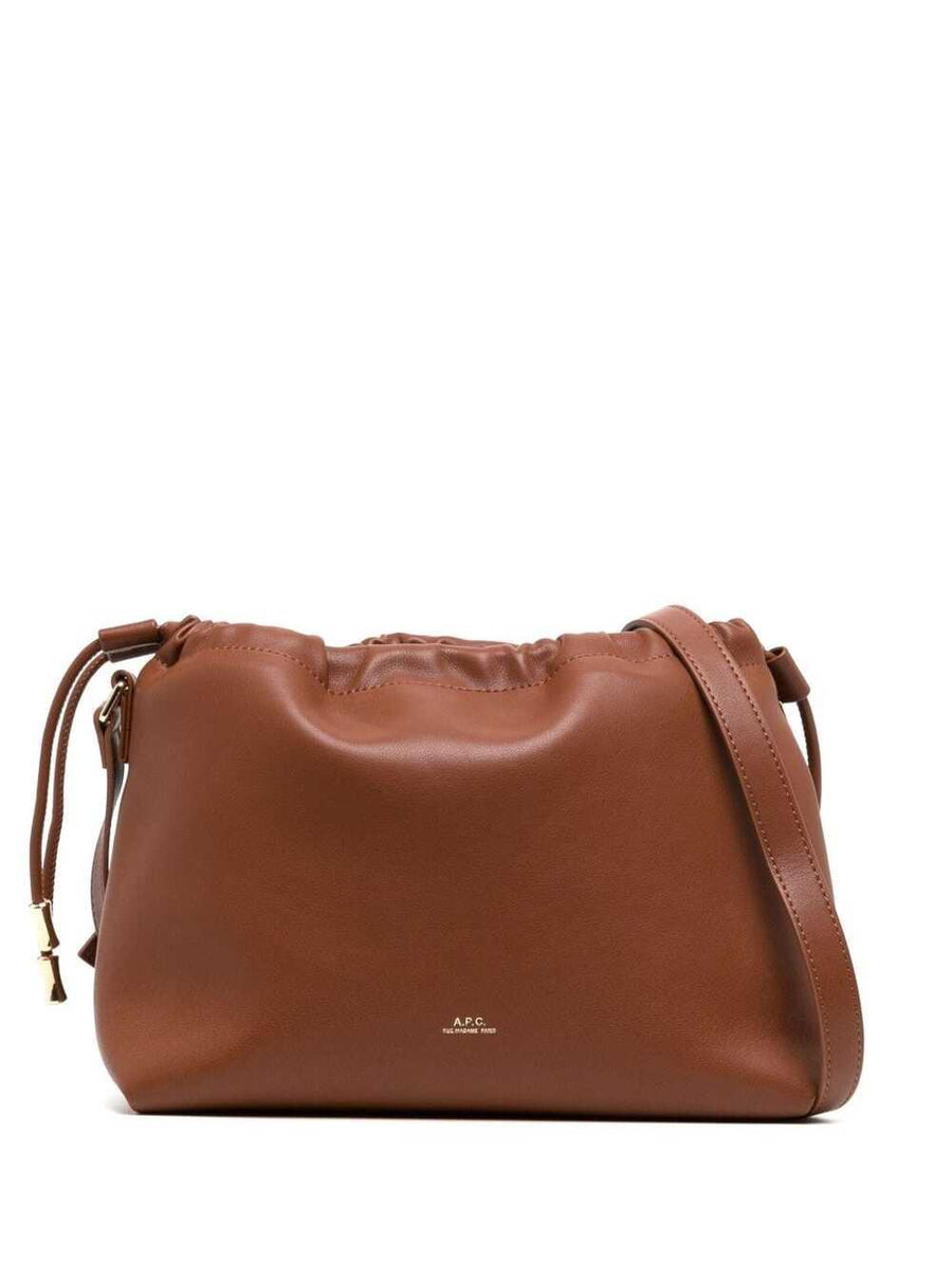 Crossbody Bag Louise Brown Polyurethane Shoulder