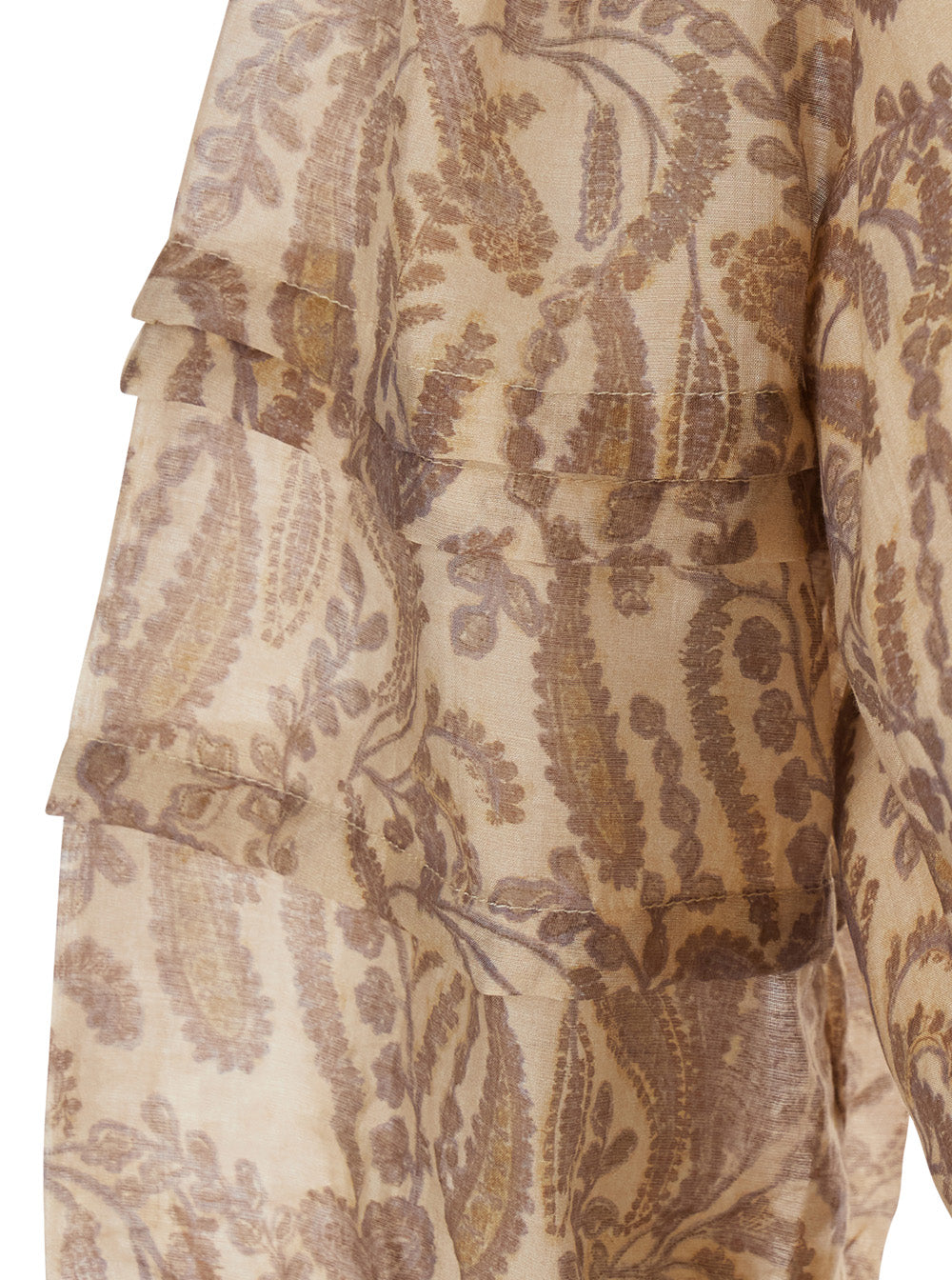 Teodora Beige Dress With V-Neck And Knot At Waist In Fabric Woman Lyocell Nylon