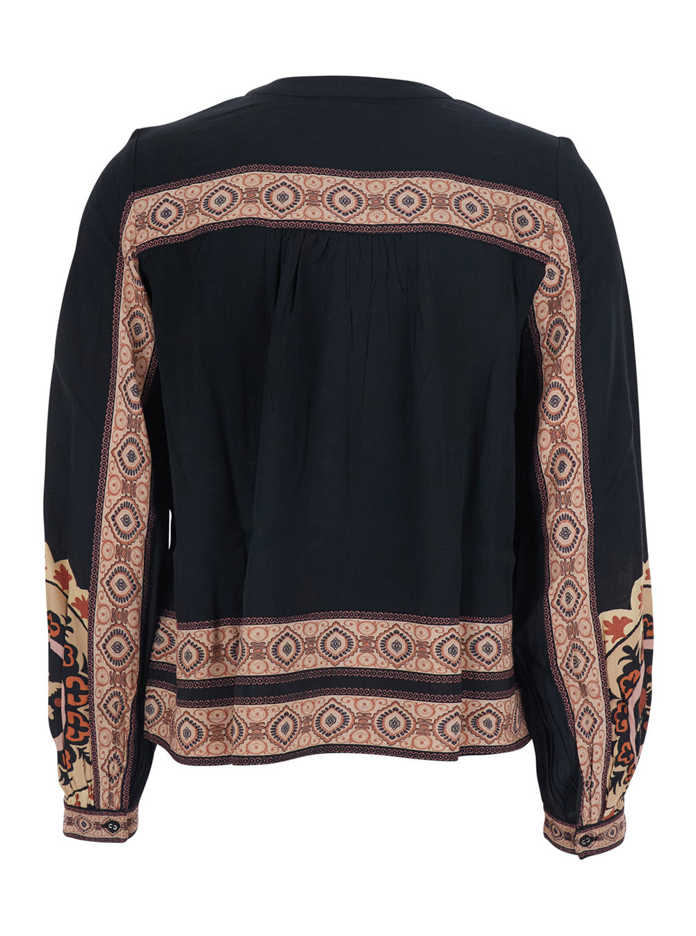 CHEMISE VALDA Black Viscose Shirts And Blouses