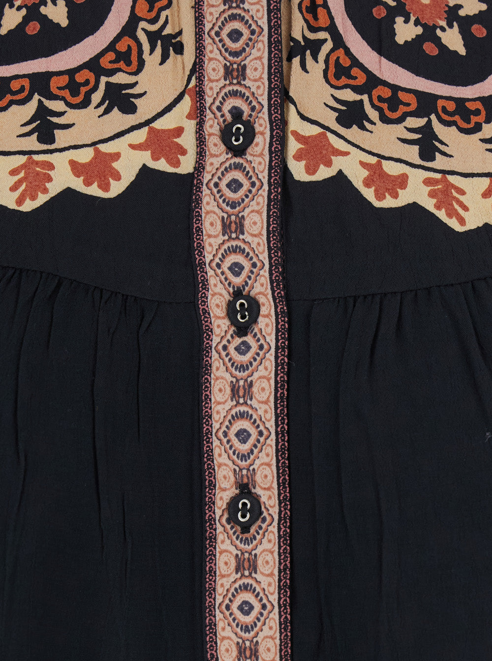 CHEMISE VALDA Black Viscose Shirts And Blouses