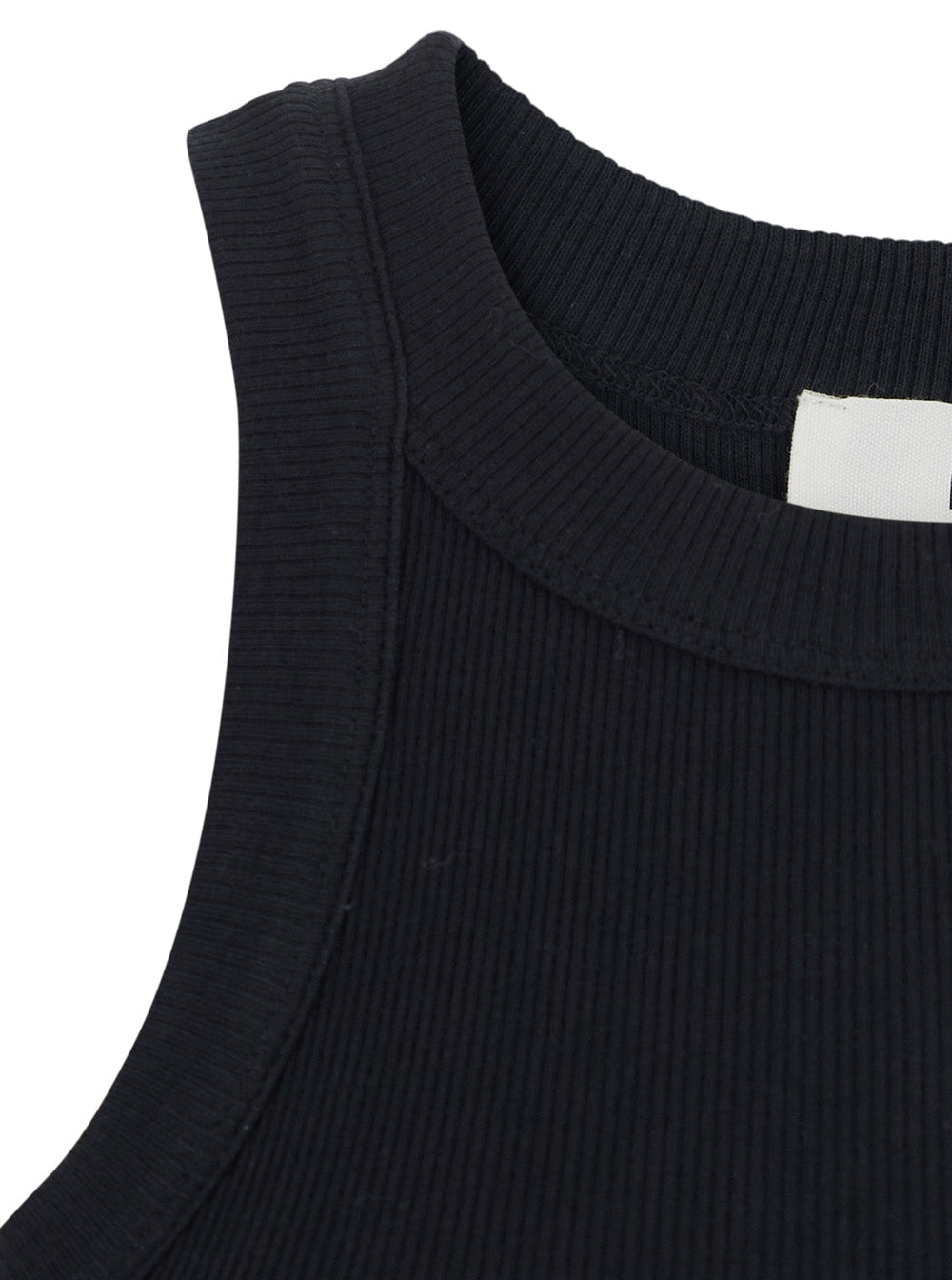 Cynda Black T-Shirt With Round Neck And Short Sleeves Cotton For Women