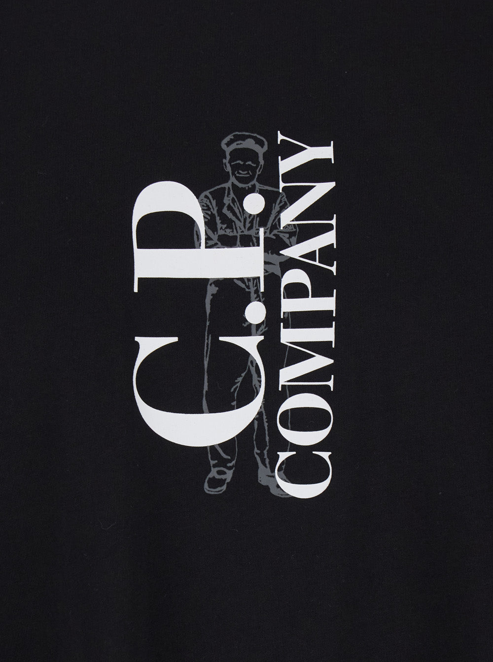 Black T-Shirt with Lettering Logo on the Front for Men Cotton Tshirts And Polo Shirts