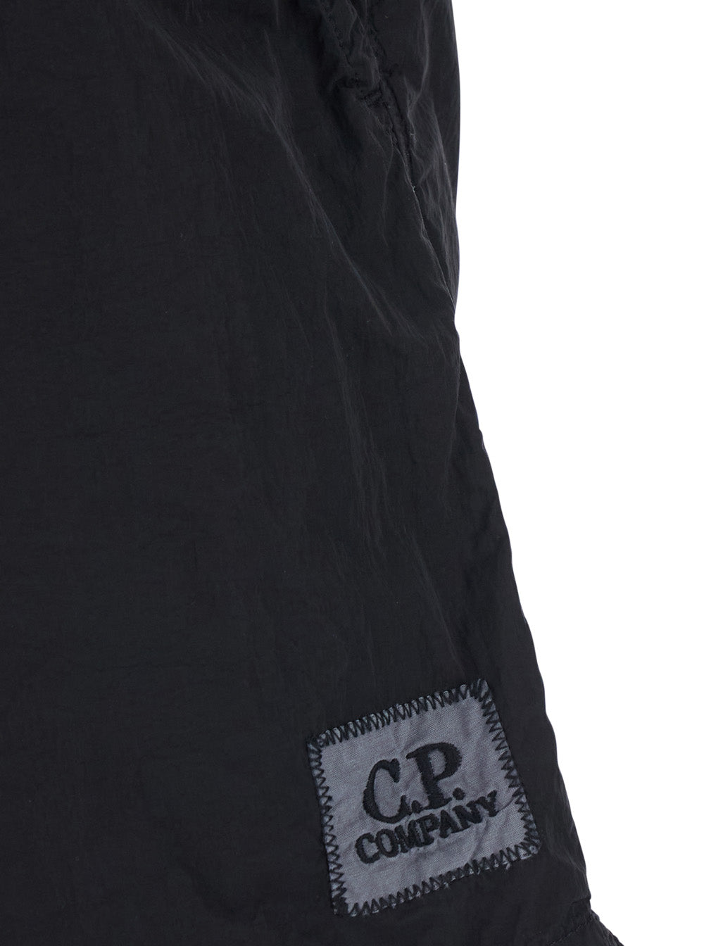 Black Swim Shorts With Logo On The Front In Tech Fabric Men Polyamide Beachwear