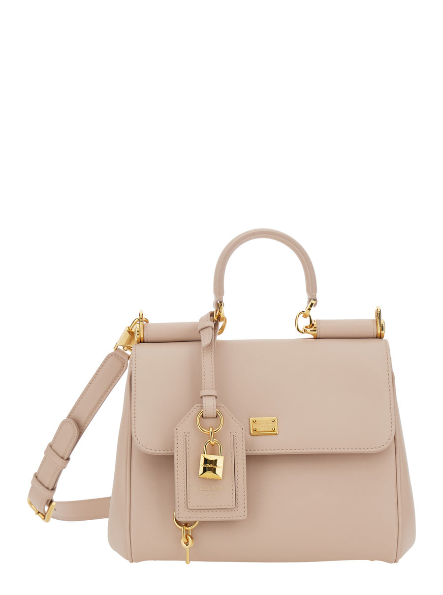 Handbag My Sicily Pink Leather Calfskin Handbags