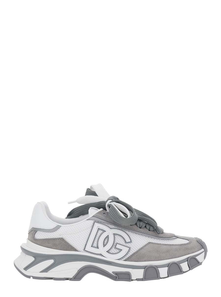 Sneakers Coutryroad Grey Leather Lamb Trainers