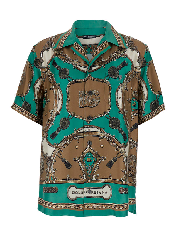 Bowling Shirt Multicolour Silk