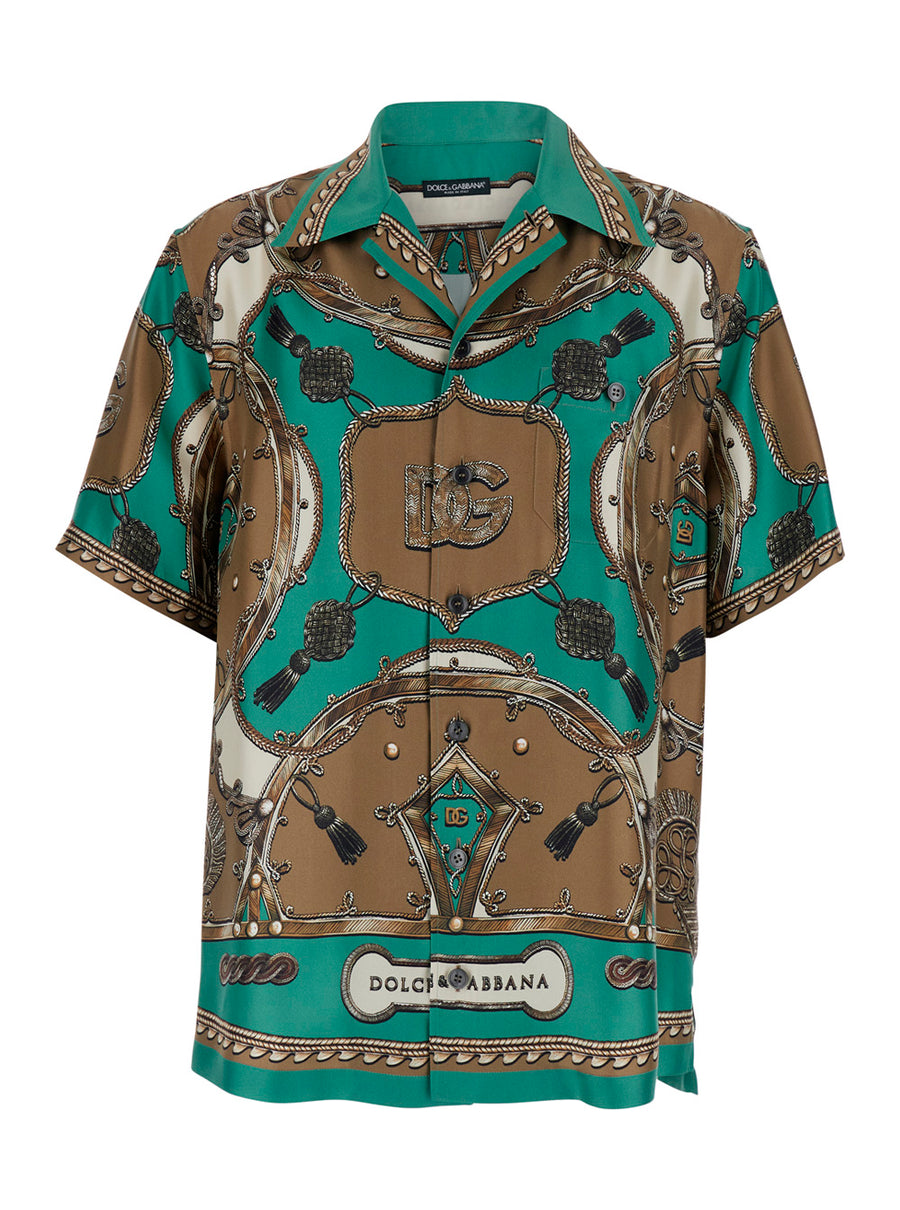 Bowling Shirt Multicolour Silk