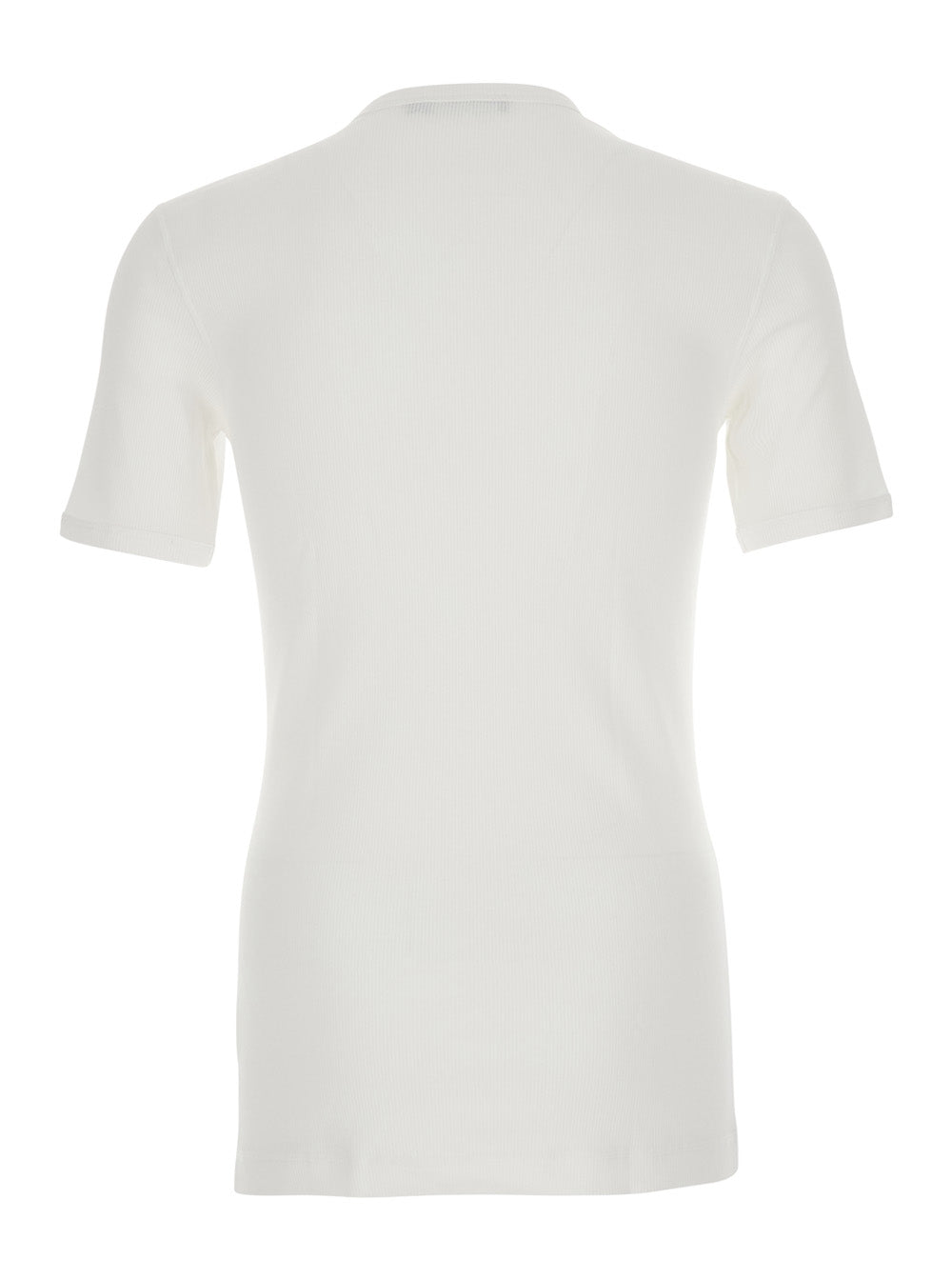 Serafino M-C Jersey White Tshirts And Polo Shirts