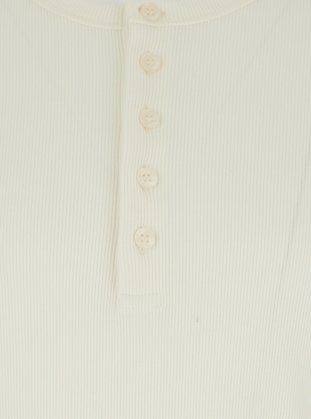 White T-Shirt SERAFINO with Round Neck and Short Sleeves in Cotton Men Tshirts Polo Shirts