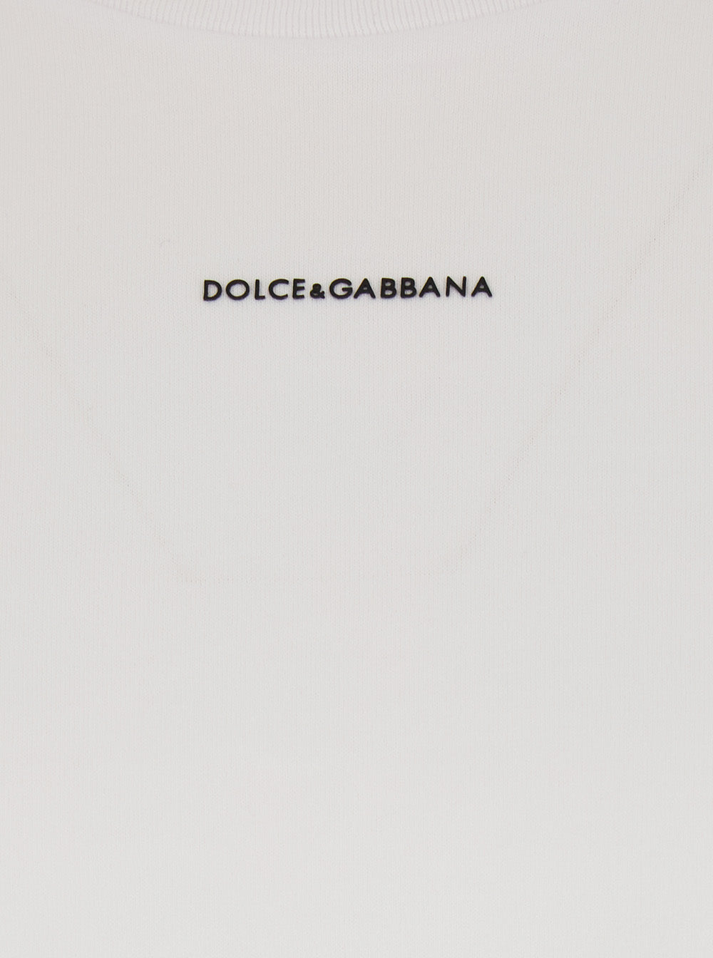 White T-Shirt with Logo on the Front in Cotton for Men Tshirts And Polo Shirts
