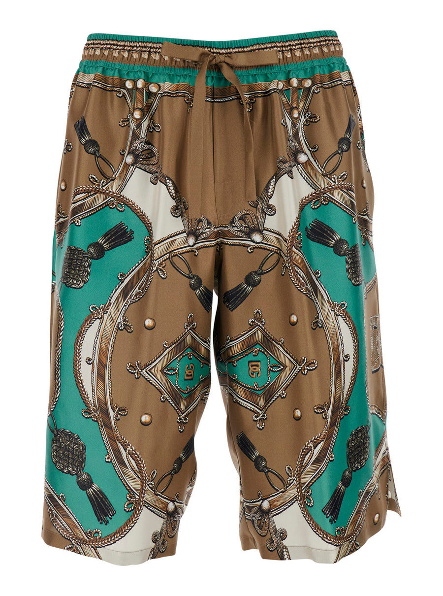 Bermuda Shorts Vanity Silk Multicolour