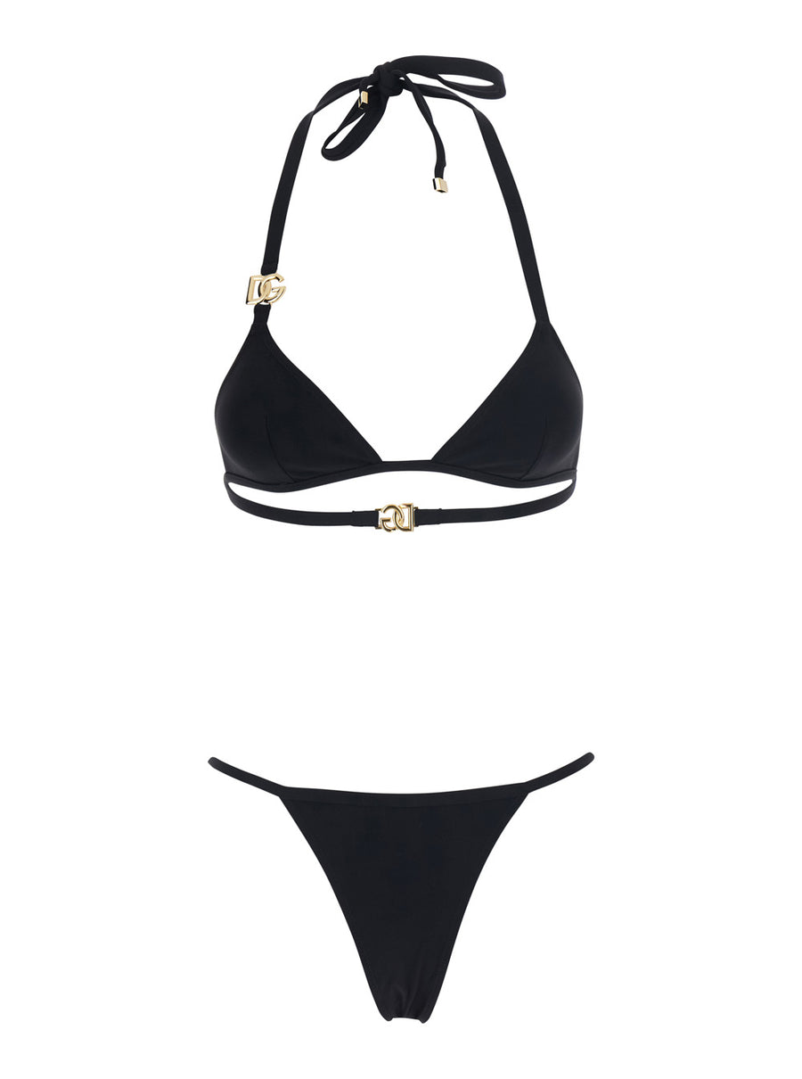 Bikini Tech Fabric Black Swimwear