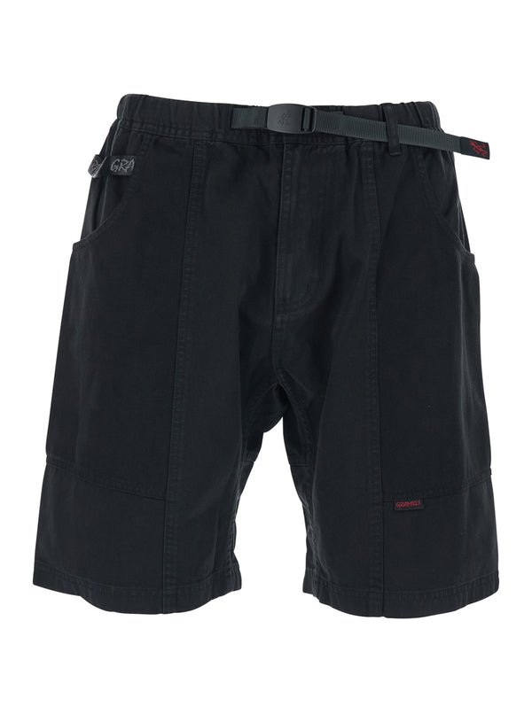 Bermuda Shorts Cotton Black