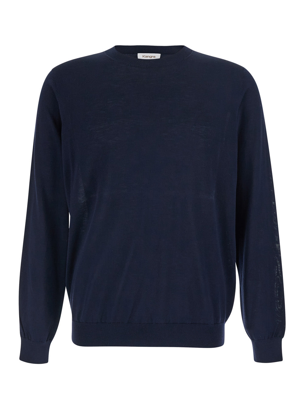 F.16gg Blue Crew Neck Sweater for Women Blu Jersey