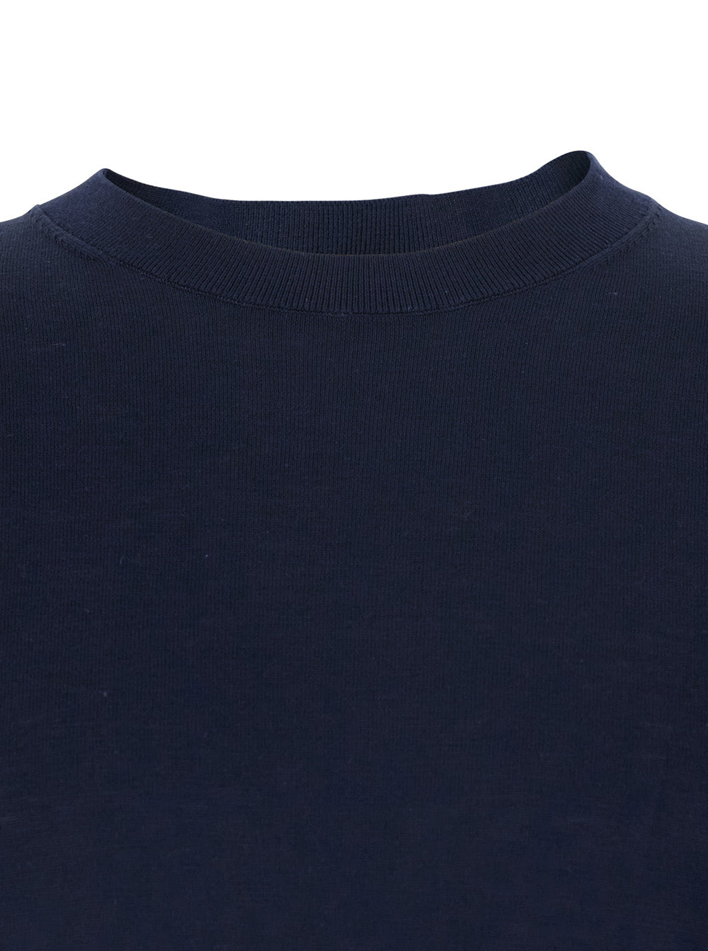 ROUND NECK T-SHIRT F.16gg Blue in Cotton Women Blu Jersey