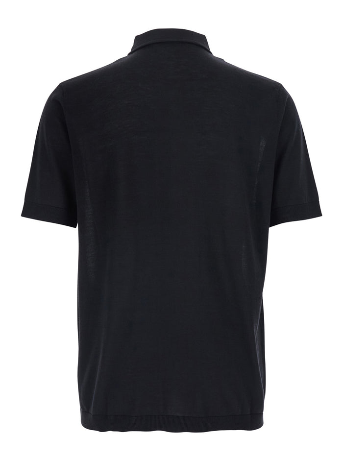 SHIRT M-M F.16gg Black And Blouses