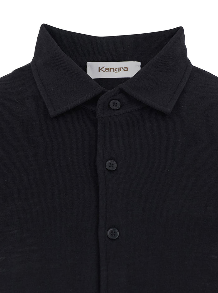 SHIRT M-M F.16gg Black And Blouses
